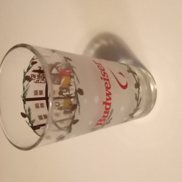 Budweiser | Kitchen | Vintage Christmas Glass | Poshmark